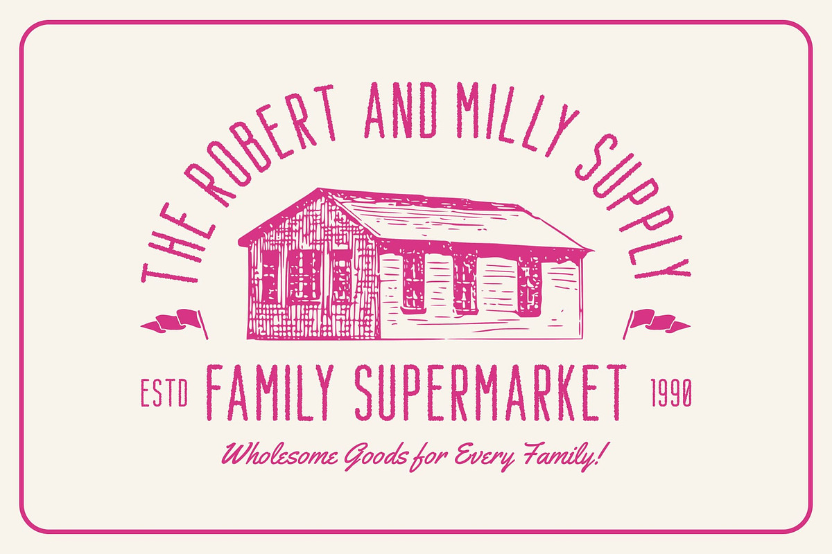 Bondie Rounded Rough, a Sans Serif Font by Craft Supply Co. (Photo 3 of 8)
