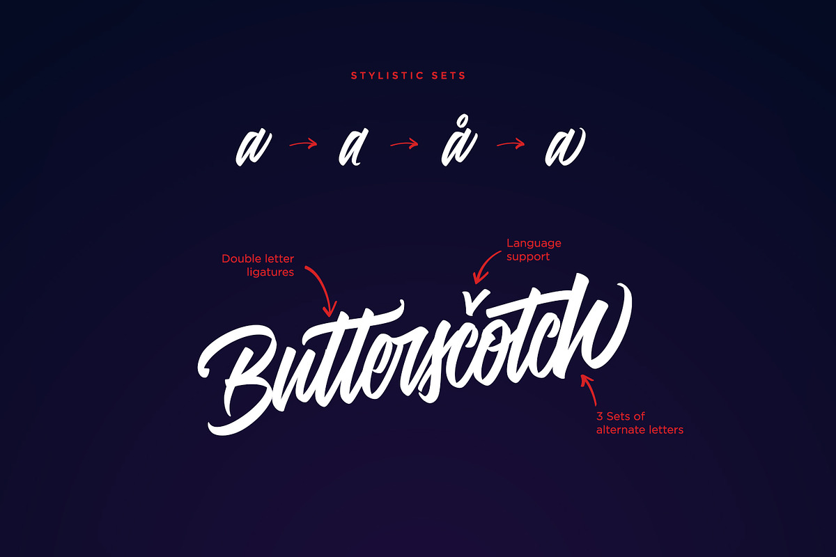 New! Adevale script, a Script Font by kavoon (Photo 13 of 14)
