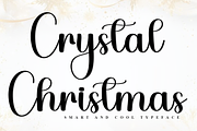 Crystal Christmas, a Handwritten Font by InermediaSTUDIO (Thumbnail 1 of 8)