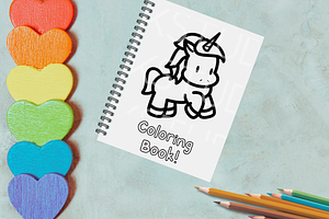 Cute Unicorns Vol. 2 Procreate Stamp