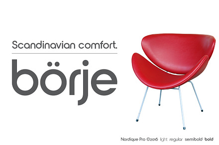 Nordique Pro Semibold, a Sans Serif Font by Leksen Design