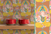 Indian vector patterns, a Pattern Graphic by Carpet Tapete Pretzel (Thumbnail 7 of 25)