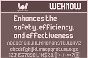 Computer Science Font, a Sans Serif Font by weknow (Thumbnail 5 of 8)
