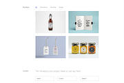 Ivi - Minimal Personal/Portfolio, a HTML Template by scrils (Thumbnail 3 of 4)