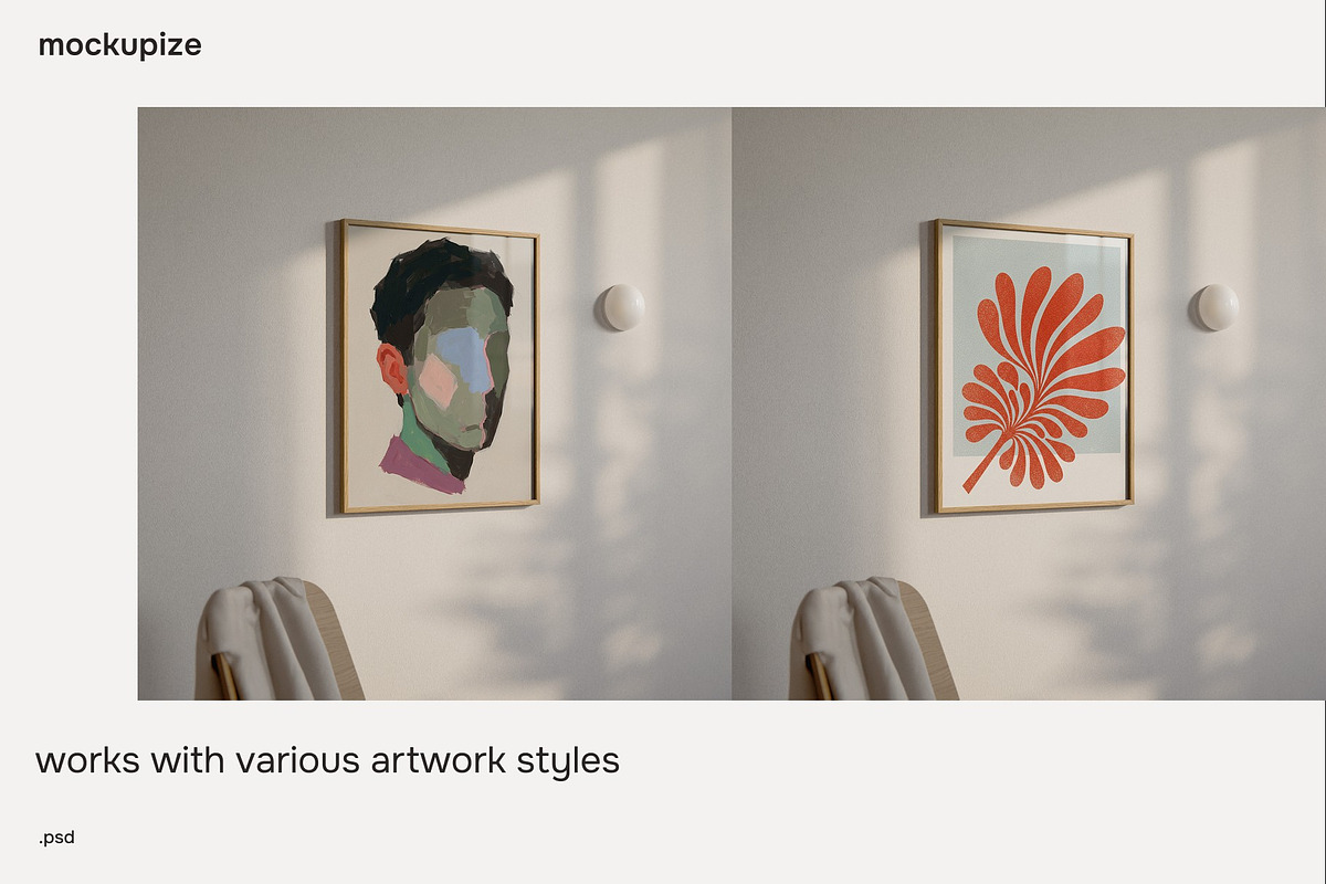 4x5 Minimal Living Room Frame Mockup, a Household Mockup by mockupize (Photo 6 of 7)