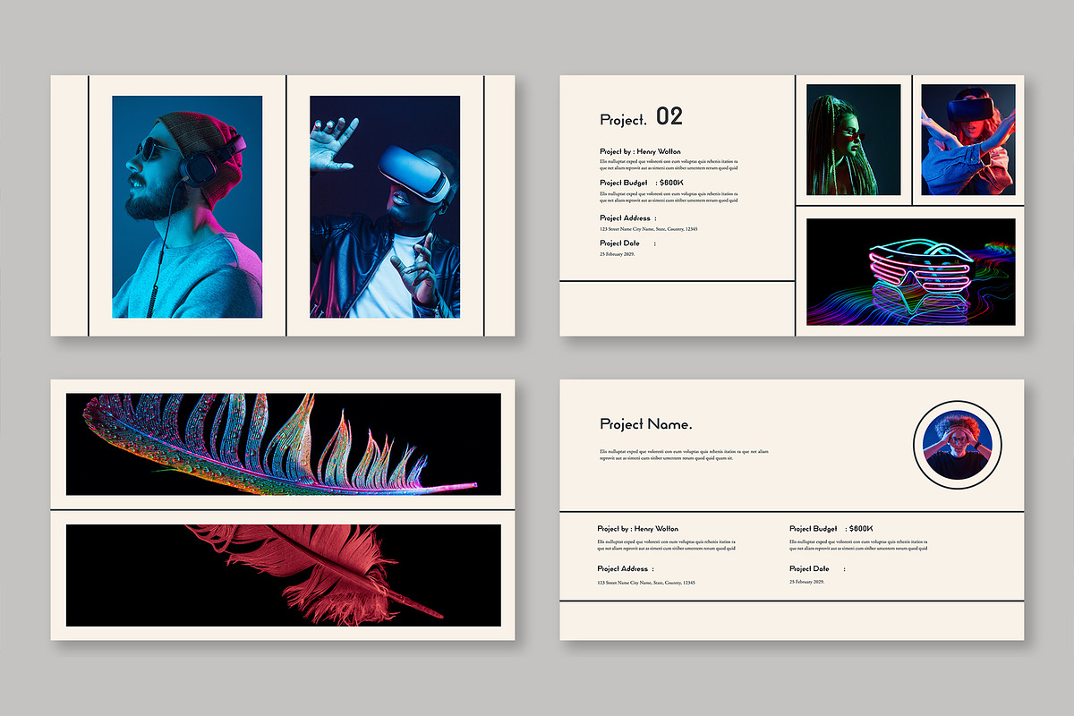 Portfolio Presentation Template, a Presentation Template by Mighty-Slide (Photo 3 of 5)