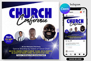 Church Conference Flyer Template, a Graphic by graphicforest (Thumbnail 2 of 3)