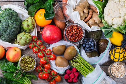 Zero waste, plastic free shopping and concept, a Food & Drink Photo by Antonina Vlasova