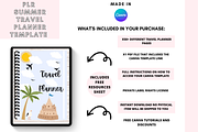 Canva Summer Travel Digital Planner, a Stationery Template by DigitalbossCreations (Thumbnail 2 of 10)