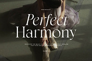 Perfect Harmony - Aesthetic Serif, a Serif Font by Sarid Ezra (Thumbnail 1 of 9)