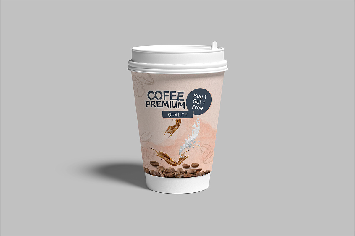 Coffee Cup Mockup, a Packaging Mockup by rizalamora (Photo 11 of 11)