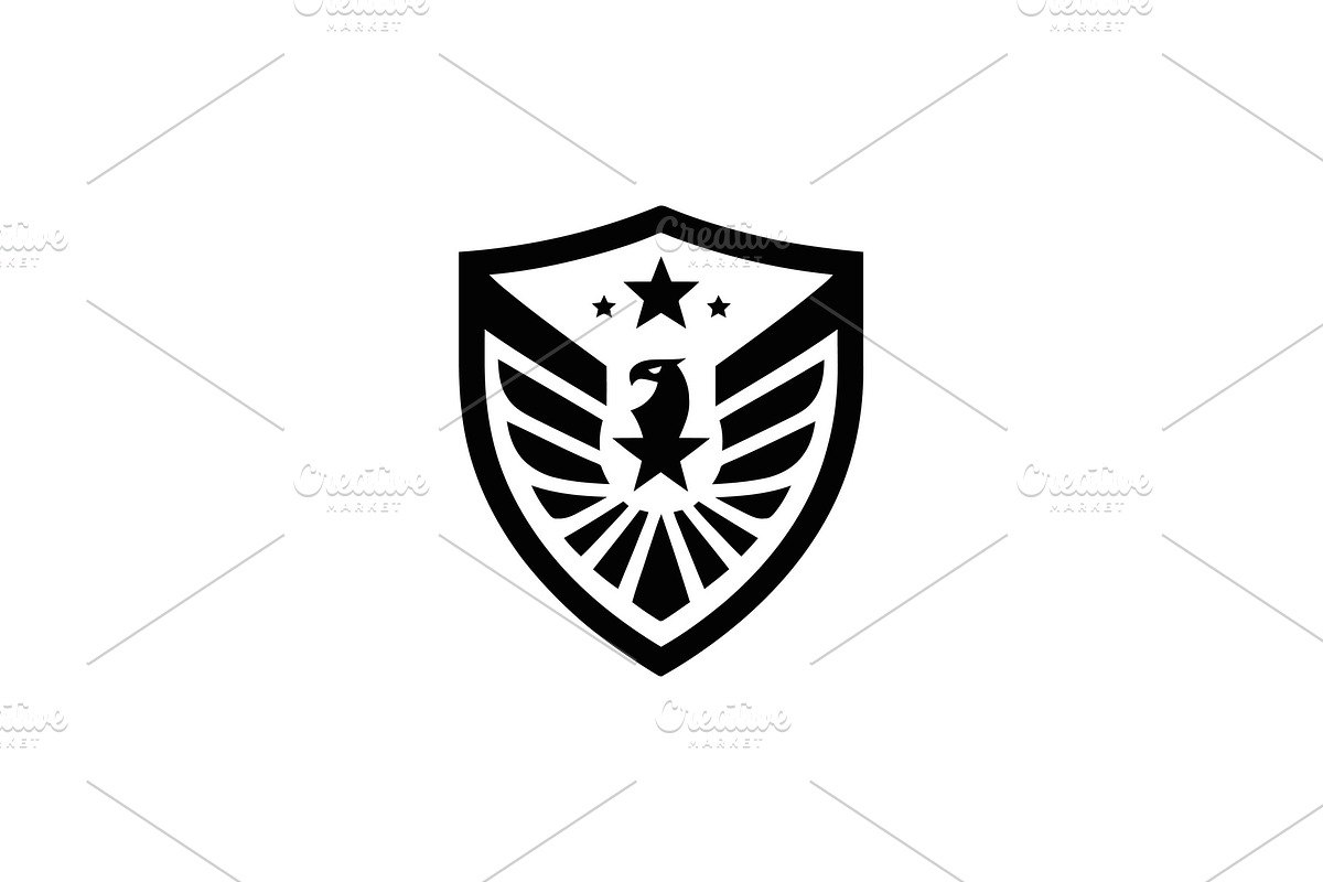 20 Minimalist Eagle Logo Bundle, a Branding & Logo Template by Vectorium Studio (Photo 20 of 21)