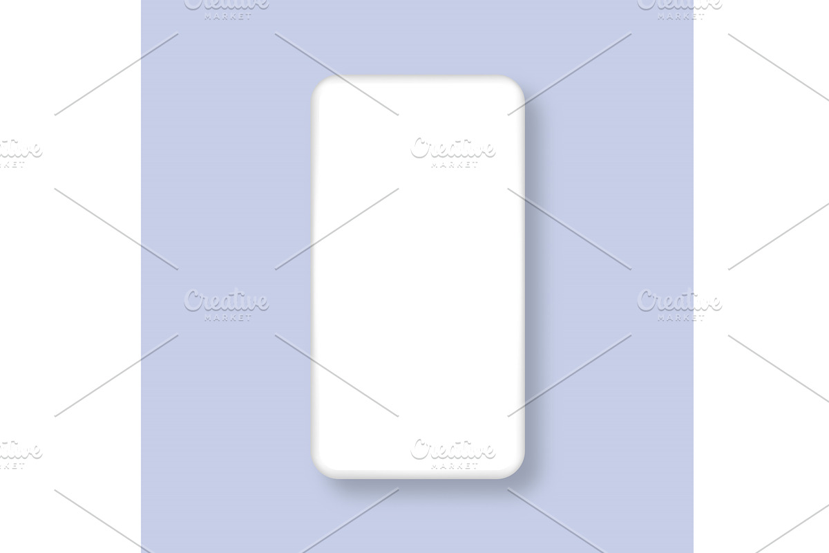 Modern realistic clay mockup, a Texture Illustration by Vector Creator