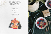 Watercolor Christmas Festival., an Object Illustration by ma_i_vi (Thumbnail 12 of 14)