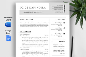 Simple Professional Resume/ CV