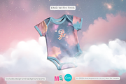 Baby One Piece Canva Smart Mockup, an Apparel Mockup by Mockup Scene (Thumbnail 6 of 16)