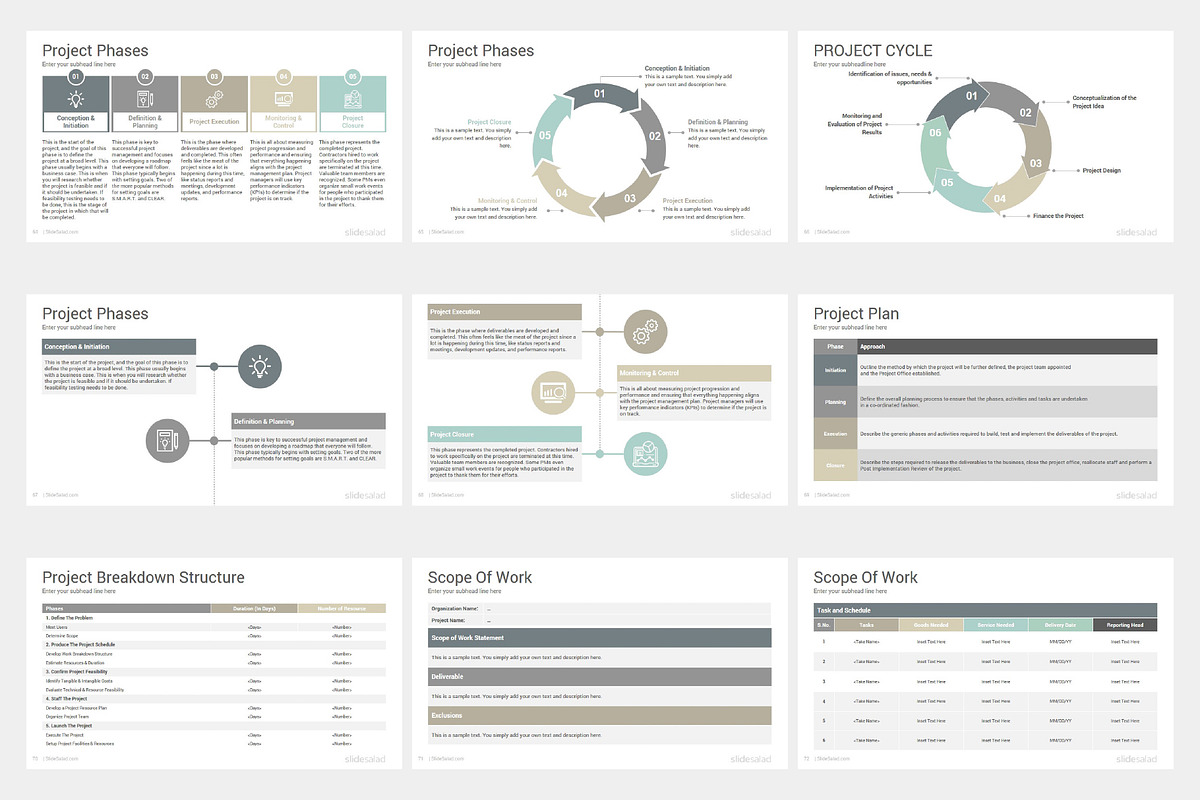 Project Proposal PowerPoint Template, a Presentation Template by SlideSalad (Photo 13 of 34)