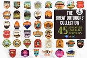 The Great Outdoors Collection, a Branding & Logo Template by JeksonGraphics (Thumbnail 1 of 5)