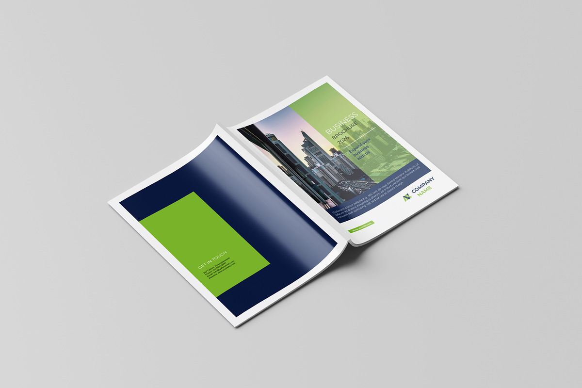 Company Profile Brochure, a Brochure Template by Template Shop (Photo 10 of 11)