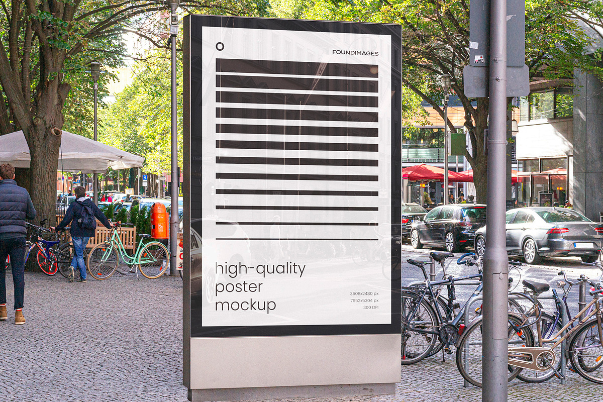 Urban Poster Mockup Template Bundle, an Advertising Mockup by FoundImages (Photo 31 of 52)