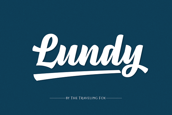 Lundy Skate Type Font preview 7