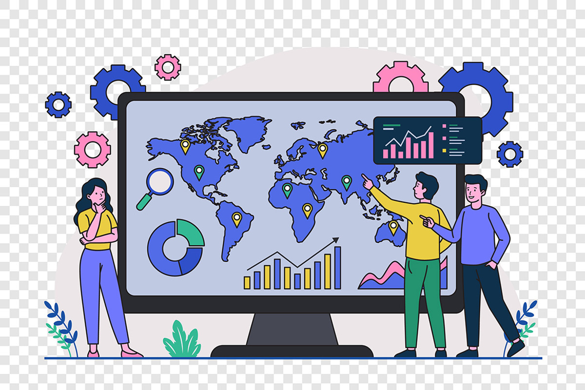 Market Research and Data Analysis, a Person Illustration by Partikusi Design (Photo 3 of 3)