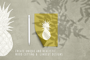 20 Linocut Procreate Brushes, a Brush Add-On by SorrDesign (Thumbnail 6 of 8)
