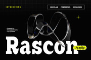 Rascon, a Slab Serif Font by Areatype (Thumbnail 1 of 11)