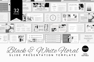 SLIDE CANVA TEMPLATE, a Presentation Template by The Little Lily Studio