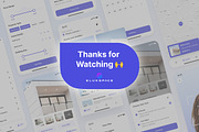 Restate - Real Estate Mobile App, an UI Kit Template by Elux Space (Thumbnail 6 of 6)
