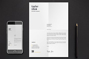 Taylor Resume Template, a Resume Template by Nina Shaw (Thumbnail 2 of 10)