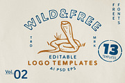 Wild Outdoors Adventure Logos 2, a Branding & Logo Template by Banana Night Fighter (Thumbnail 1 of 8)