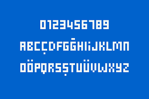 SuperDario Pixel Game Font