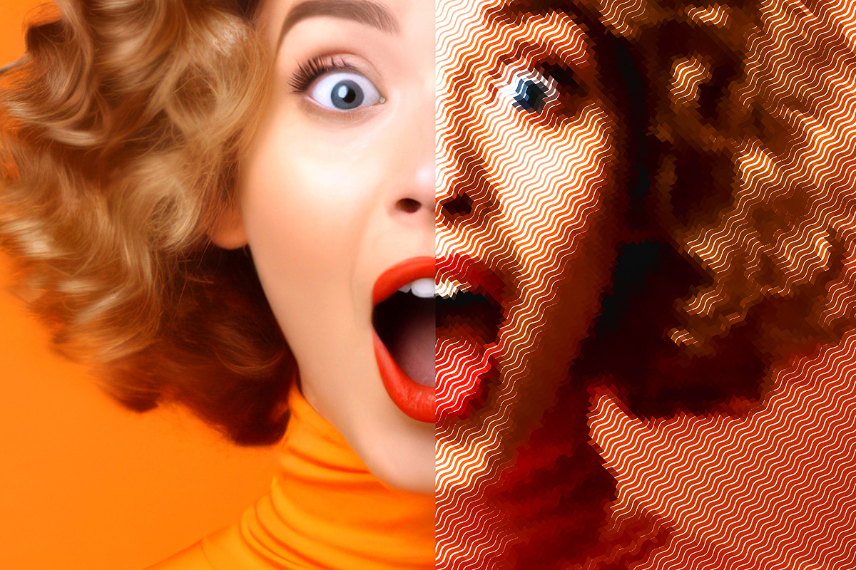 True Color Halftone Engine PS Script, a Preset Add-On by LESZ Design (Photo 10 of 10)