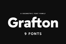 Grafton - Geometric Font Family