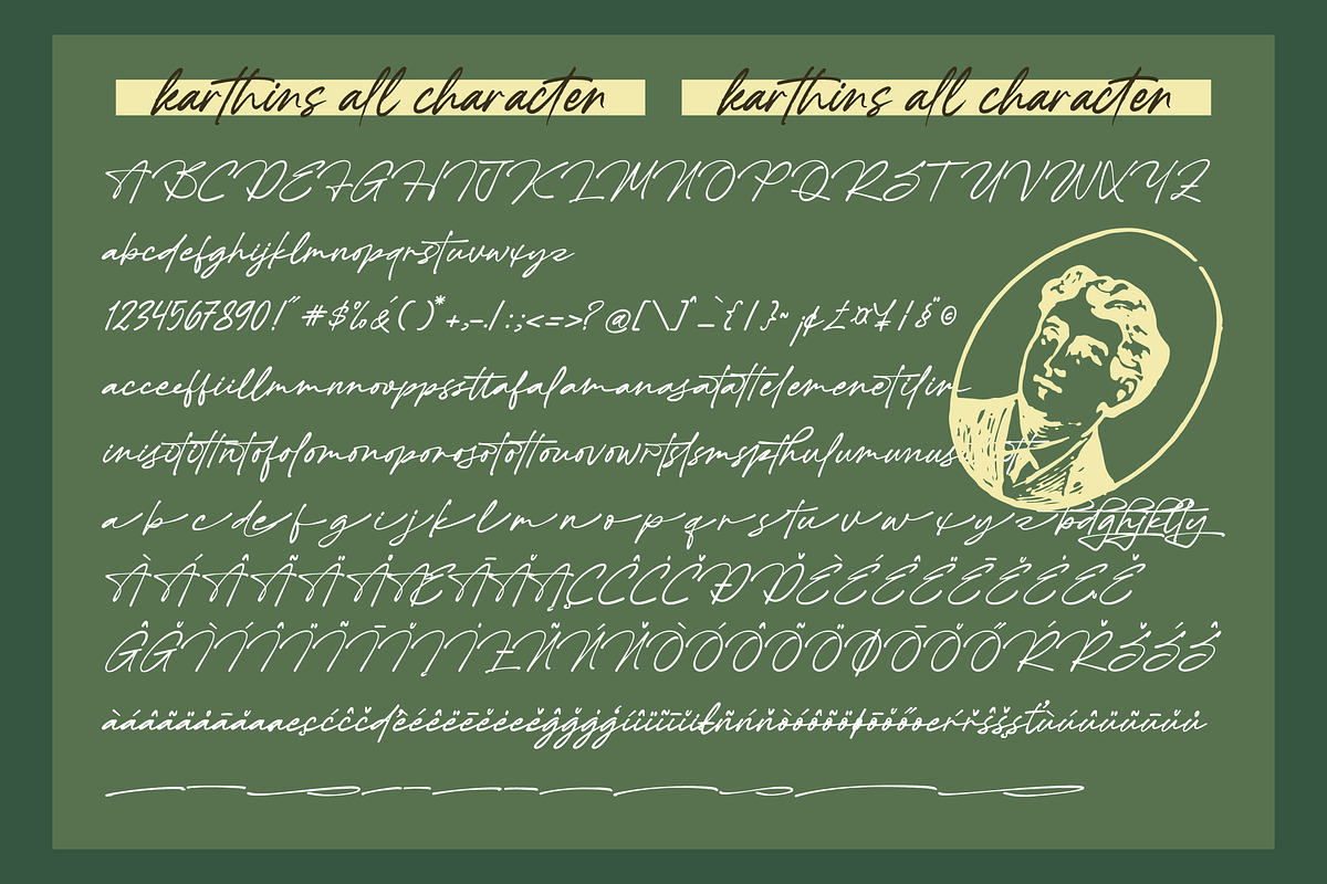 Karthins  Modern Signature Script, a Script Font by Letterena Studios Script (Photo 14 of 15)