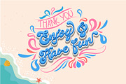 Summer Party Font, a Script Font by Nobu Collections (Thumbnail 9 of 10)