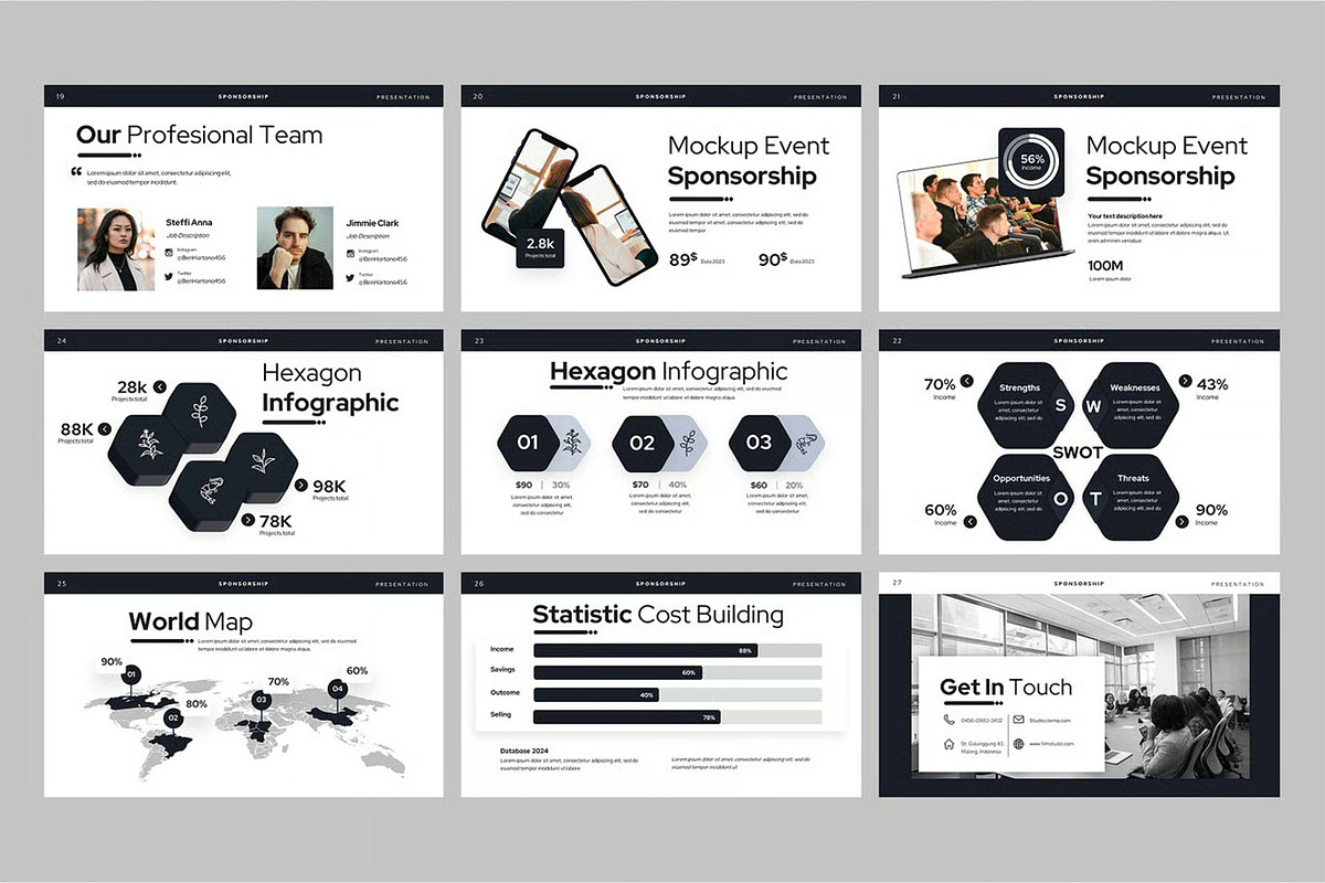 Event Sponsorship GSlides, PPoint, a Presentation Template by Fit-tee (Photo 4 of 4)