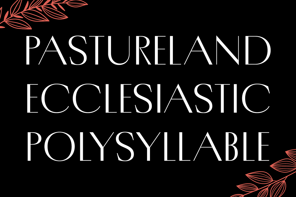 Porte — Elegant Display Font, a Sans Serif Font by Eugene Tantsurin (Photo 15 of 15)