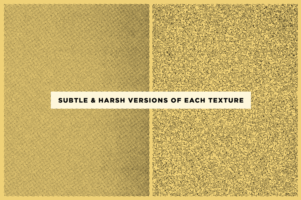 10 Vintage Grunge Halftone Textures, a Texture Graphic by Clint English (Photo 2 of 4)