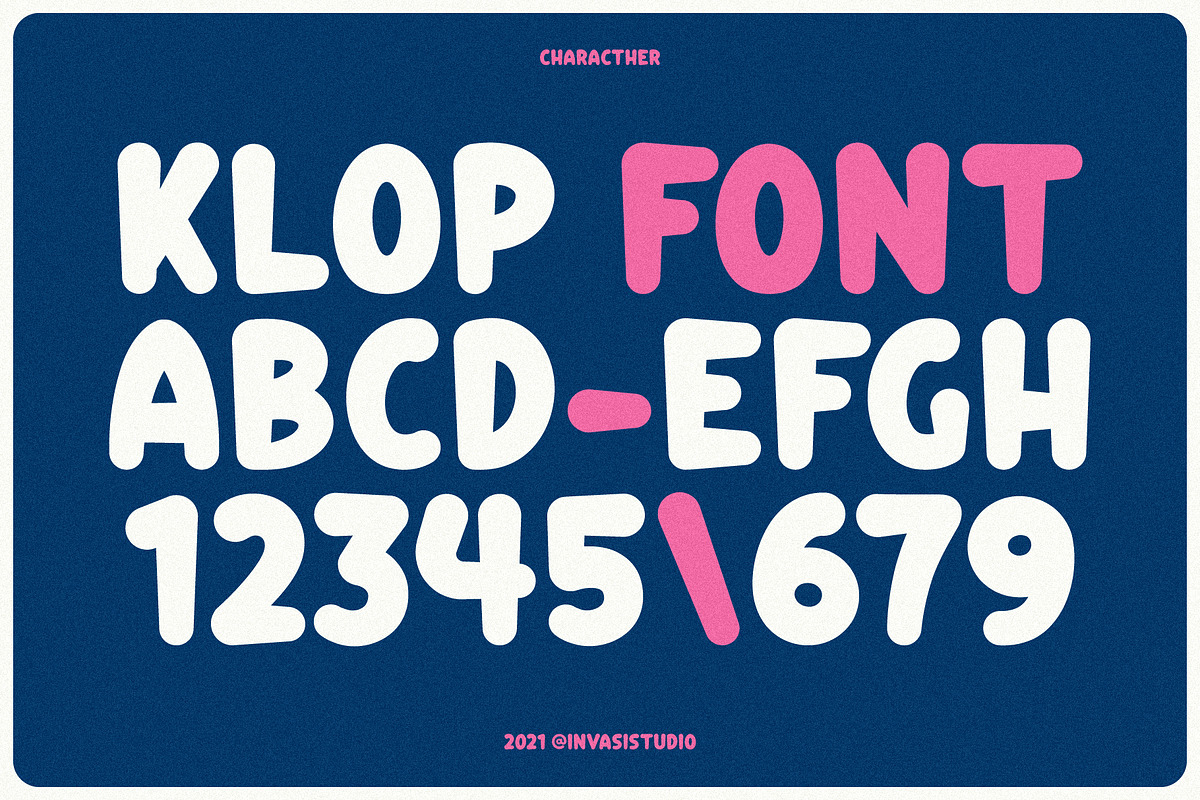 Klop - Friendly Rounded Font, a Sans Serif Font by Invasi Studio (Photo 9 of 10)