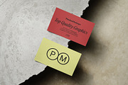 PM_BC/Ø7 - Business Cards Mockup, a Print Template by PinchesMockups© (Thumbnail 3 of 6)