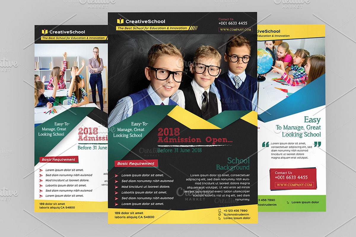 Education Flyer Design, a Flyer Template by ideaz_sabbir (Photo 1 of 6)