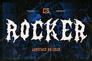 CS Rocker – Black Metal Font, a Blackletter Font by Craft Supply Co. (Thumbnail 1 of 8)