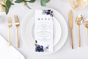Wedding Template Bundle Indigo Blue, a Stationery Template by MarryMeMoments (Thumbnail 8 of 8)