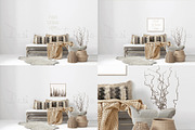 FRAME MOCKUPS BUNDLE, 10 SMART PSD, a Product Mockup by HisariDS Mockup Design (Thumbnail 8 of 11)