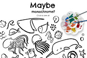 Scandinavian Ocean fun ink creator, an Object Graphic by Beauty Drops (Thumbnail 8 of 12)