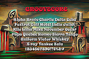 Groovecore Font, a Serif Font by Mysterylab Designs (Thumbnail 3 of 8)