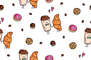 Coffee and Sweets, vector set, a Pattern Graphic by redcollegiya design (Thumbnail 3 of 5)