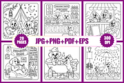 Dog Life For Adults Vol-01, an Animal Illustration by Coco Bloom (Thumbnail 2 of 3)